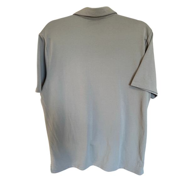 Vuori Men's Gamepoint Polo Shirt Performance Wear Kashmir Blue Grey Size Large - Picture 7 of 14